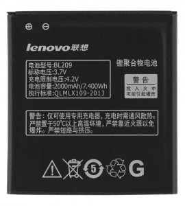  Lenovo BL209 2000 mAh A516, A630e, A706, A760 AAAA/Original .   5