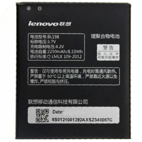  Lenovo BL198 2250 mAh  A678t, A850, S860, S890 AAAA/Original .   4