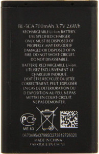  Toto BL-5CA for Nokia 700/1000 mAh 4