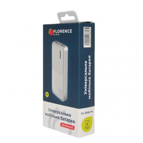    Florence T-Win 20000mAh White (FL-3060-W) 5