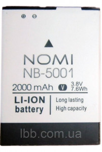  Nomi NB-5001 / i5001 Original