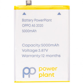     PowerPlant OPPO A5 2020 (BLP673) 5000mAh (SM130528)