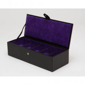    Wolf 305528 Blake Watch Box Black Purple 3