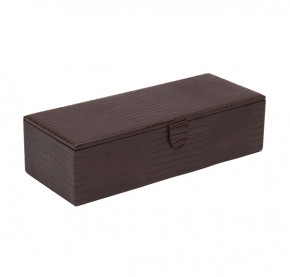    Wolf 305595 Blake Watch Box Brown Lizard