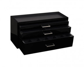    Wolf 461070 Meridian Watch Box Black