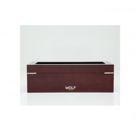    Wolf 461510 5 pc Watch Box Burl 5