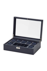    Wolf 465217 Howard Watch Box Navy 5