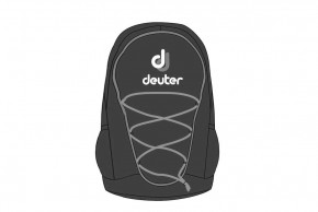  Deuter Mini Go-Go Black-Titan (1052-75354 7490)