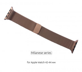   Armorstandart Milanese Loop  Apple Watch 42mm 44mm Rose Gold (ARM45821)