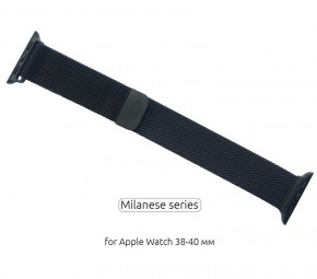   Armorstandart Milanese Loop  Apple Watch 38mm 40mm Black (ARM48695)