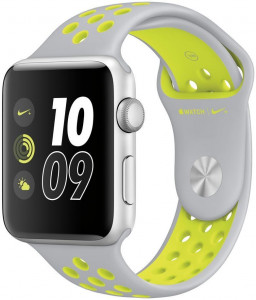  Armorstandart  - Apple Watch 42mm Series 1/2 Sport Band Light Grey/Yellow (3 straps) 3