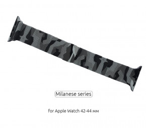   Armorstandart Milanese Loop  Apple Watch 42mm 44mm Military Light Grey (ARM