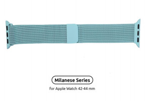   Armorstandart Milanese Loop  Apple Watch 42mm 44mm Soft Blue (ARM54384)