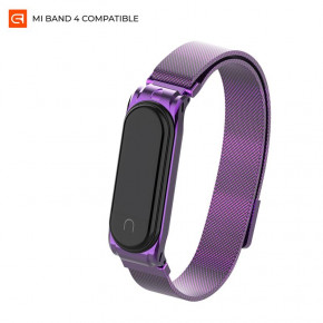   Armorstandart Milanese Magnetic Band  Xiaomi Mi Band 4 3 Purple (ARM55028)