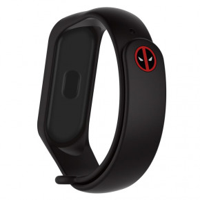   Armorstandart Superhero Edition  Xiaomi Mi Band 4 3 Deadpool Black (ARM55068)