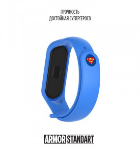  TPU Armorstandart Superhero Edition  Xiaomi Mi Band 4 3 Superman Blue (ARM55071) 3