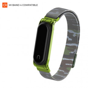   Armorstandart Milanese Magnetic Band  Xiaomi Mi Band 4 3 Camo Green (ARM552