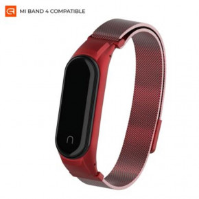   Armorstandart Milanese Magnetic Band  Xiaomi Mi Band 4 3 Red (ARM55541)