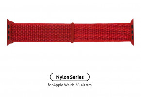  Armorstandart Nylon Band  Apple Watch All Series 38/40 mm Red (ARM55851)