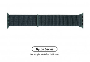  Armorstandart Nylon Band  Apple Watch All Series 42/44 mm Pine Green (ARM56843)