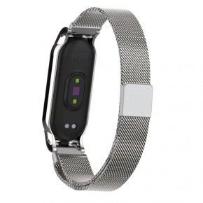  Metal Armorstandart Milanese Magnetic Band  Xiaomi Mi Band 5 Silver (ARM56849) 4