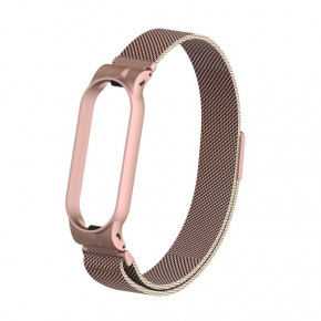  Metal Armorstandart Milanese Magnetic Band  Xiaomi Mi Band 5 Rose Gold (ARM56853) 5