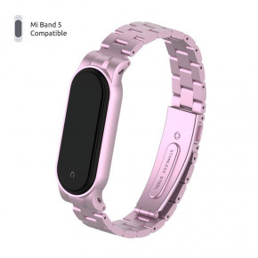  Armorstandart Metal Band  Xiaomi Mi Band 5 Rose Gold (ARM56864) 4