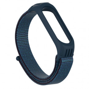  Nylon Armorstandart Sport Loop  Xiaomi Mi Band 5 Dark Blue (ARM56867) 4