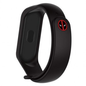  Armorstandart Superhero Edition Xiaomi Mi Band 5 Deadpool Black (ARM57071)