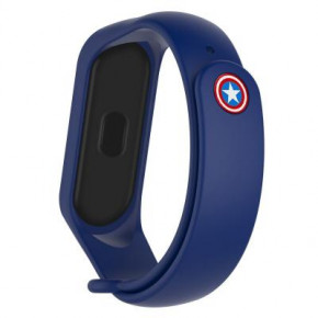  Armorstandart Superhero Edition Xiaomi Mi Band 5 Captain America Blue (ARM57108)