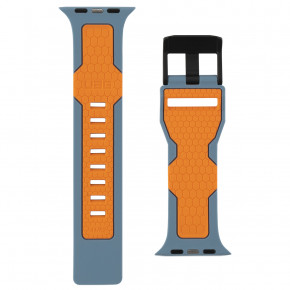  ArmorStandart Civilian Silicone Watch Strap  Apple Watch 38/40 mm Slate/Orang (ARM58393) 4