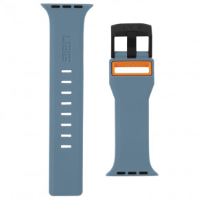  ArmorStandart Civilian Silicone Watch Strap  Apple Watch 38/40 mm Slate/Orang (ARM58393) 5