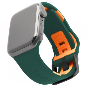  ArmorStandart Civilian Silicone Watch Strap  Apple Watch 38/40 mm Green/Orange (ARM58394)