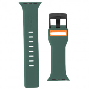  ArmorStandart Civilian Silicone Watch Strap  Apple Watch 38/40 mm Green/Orange (ARM58394) 3