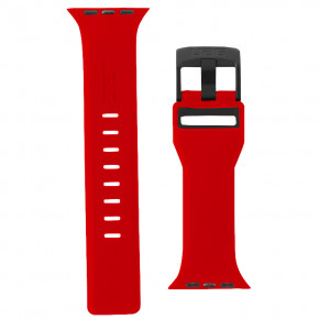  ArmorStandart Civilian Silicone Watch Strap  Apple Watch 38/40 mm Red/Black (ARM58395) 3