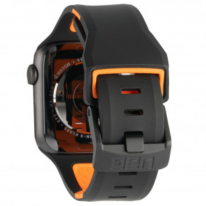  ArmorStandart Civilian Silicone Watch Strap  Apple Watch 42/44 mm Black/Orange (ARM58396) 6