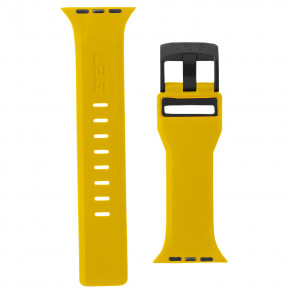  ArmorStandart Civilian Silicone Watch Strap  Apple Watch 42/44 mm Yellow/Black (ARM58400) 3