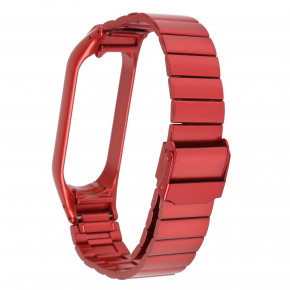  Armorstandart Metal Band Link 603  Xiaomi Mi Band 6/5 Red (ARM59068) 3