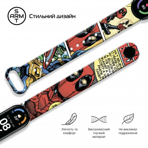  ArmorStandart Superhero  Xiaomi Mi Band 6/5 DP Comix White (ARM59252) 4