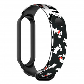  ArmorStandart Cartoon  Xiaomi Mi Band 6/5 Mickey Siluet Black (ARM59256)