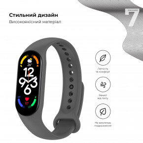  ArmorStandart Xiaomi Mi Band 7/6/5 New Style Platinum Grey (ARM61895) 4