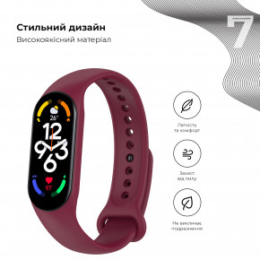  ArmorStandart Xiaomi Mi Band 7/6/5 New Style Marsala (ARM61899) 4