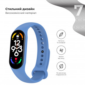  ArmorStandart Xiaomi Mi Band 7/6/5 New Style Jean Blue (ARM61906) 4