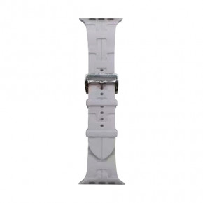   -  Band Hermes Apple Watch 38/40/41 mm Mist Grey (Hermes38-13.MistGrey)