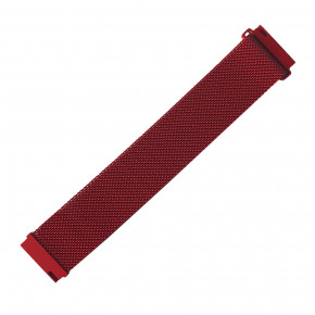  Milanese Loop 20 mm Red