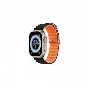   - Band Ocean two-tone Apple Watch 38/40/41 mm Black-Orange (Ocean38-26.Black-Orange)