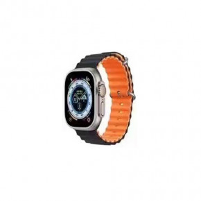   - Band Ocean two-tone Apple Watch 38/40/41 mm Midnight-Orange (Ocean38-34.Midnight-Orange)