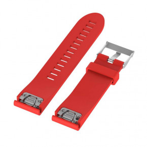    Garmin QuickFit 20 Smooth Silicone Band Red (QF20-SMSB-RED) (1)