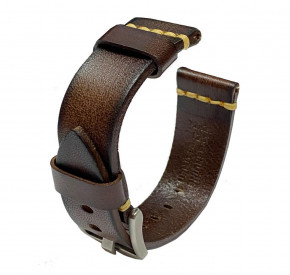   Primolux C052B Steel buckle   Samsung Gear Sport (SM-R600) - Dark Brown 7