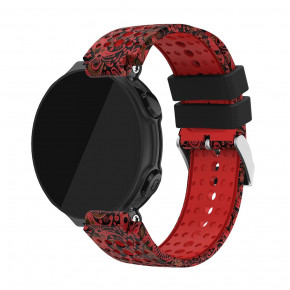  TPU SK Pattern Printing  Garmin Forerunner 220 230 235 620 630 735 15mm Red 5